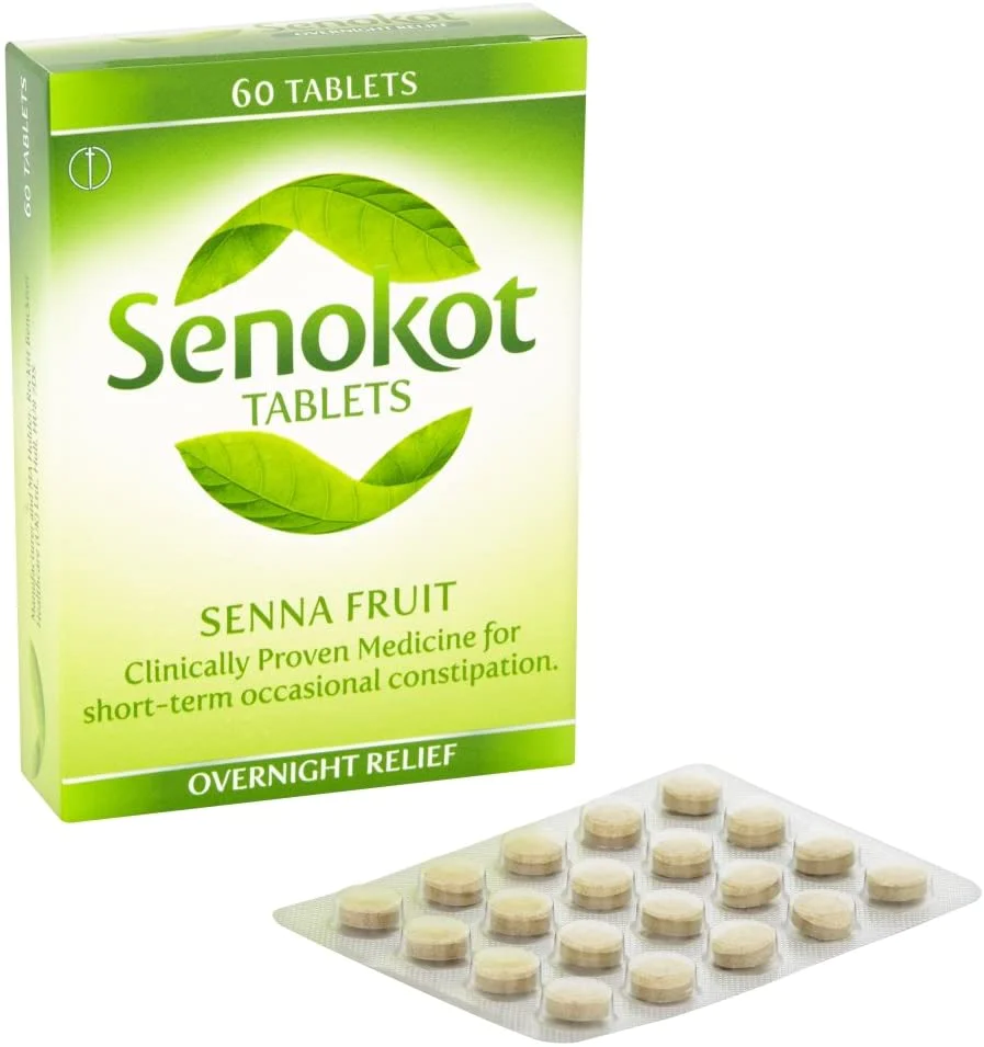 Senokot - Senna Fruit Overnight Relief - 60 Tablets - constipation rel ...