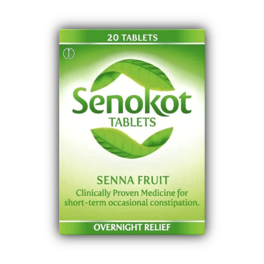 Senokot Senna Fruit Overnight Relief 20 Tablets constipation relief.