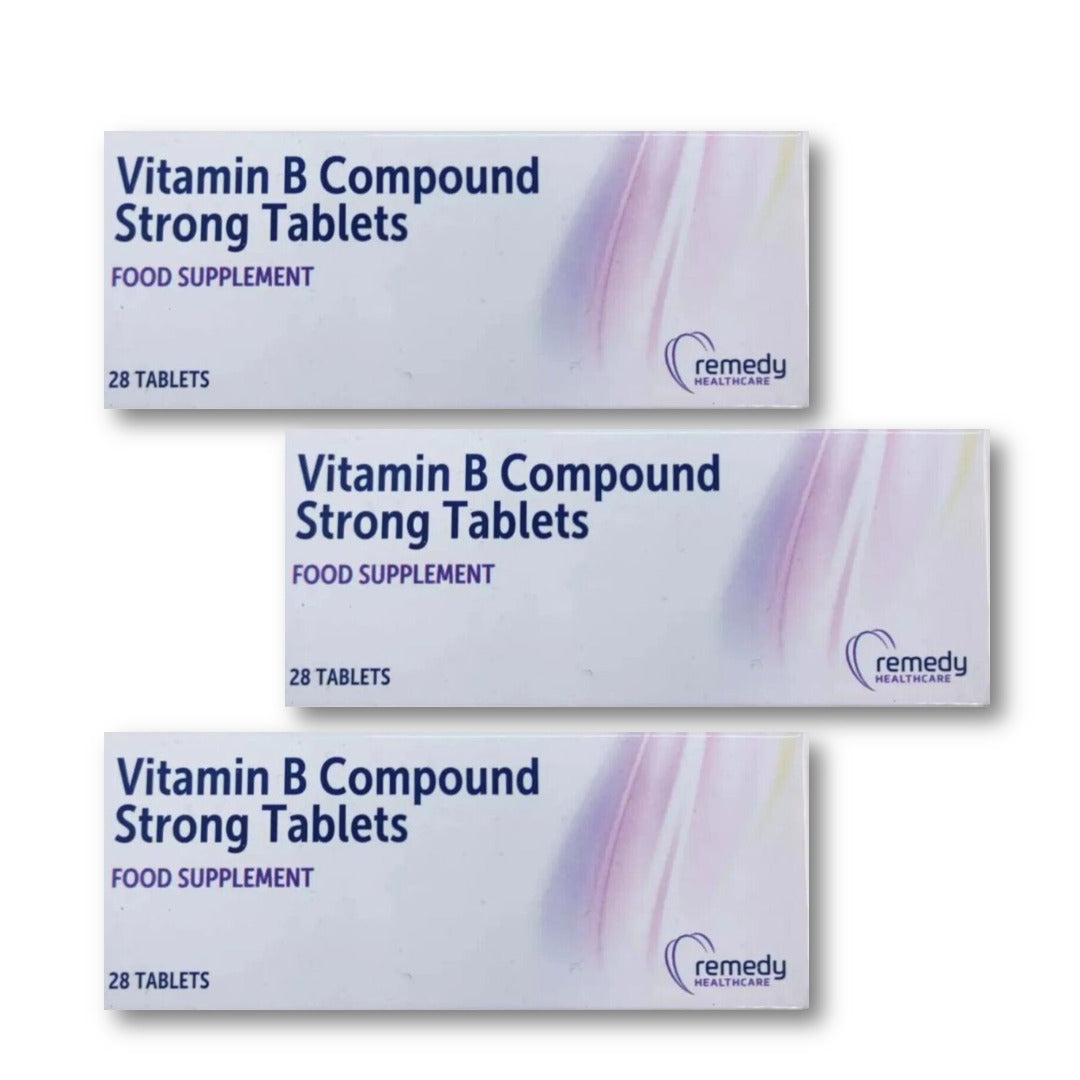 VITAMIN B COMPOUND STRONG TABLETS 28 x 3 Packs (Brands May Vary)