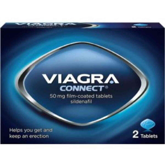 Viagra Connect - 50mg per tablet-Pack of 2 Tablets (Contains Sildenafil)