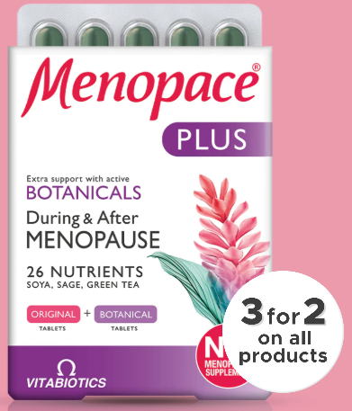 Vitabiotics Menopace plus botanicals