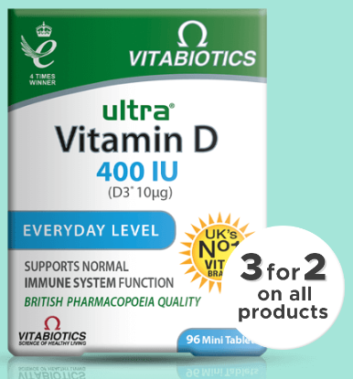 Vitabiotics Ultra vitamin d 400 iu 96 tablets