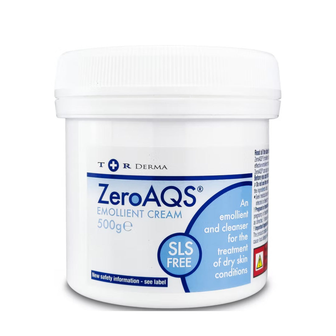 ZeroAQS Emollient Cream 500g UK GSL