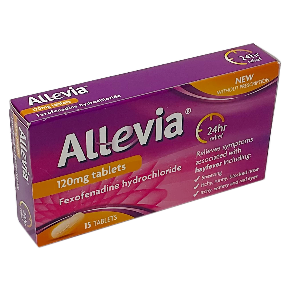 Allevia 120mg tablets - 15 Tablets