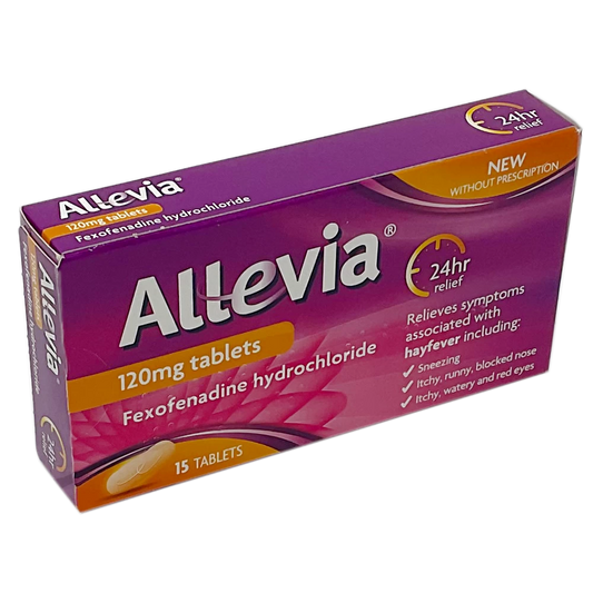 Allevia 120mg tablets - 15 Tablets