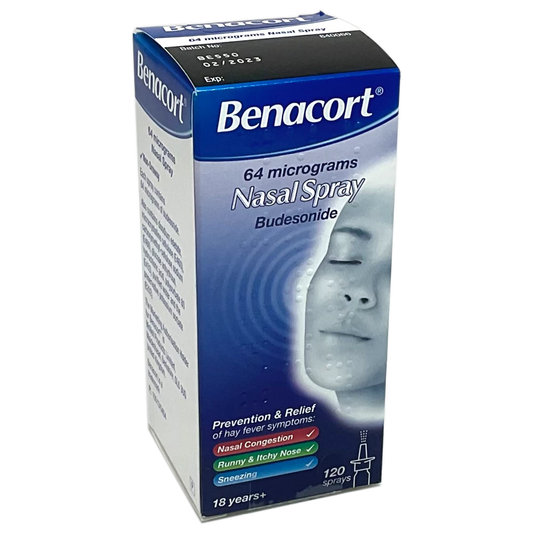 Benacort Nasal Spray 64 micrograms 120 Sprays Budesonide