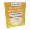 Cetirizine 10mg Tablets - 30 Tablets