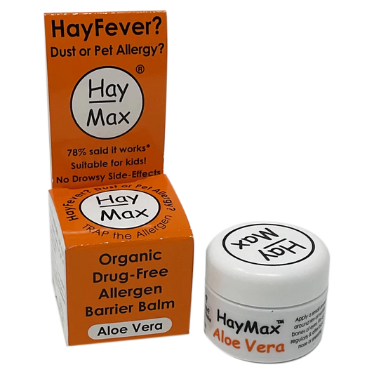 Haymax Aloe Vera Organic Pollen Balm For Hayfever 5ml