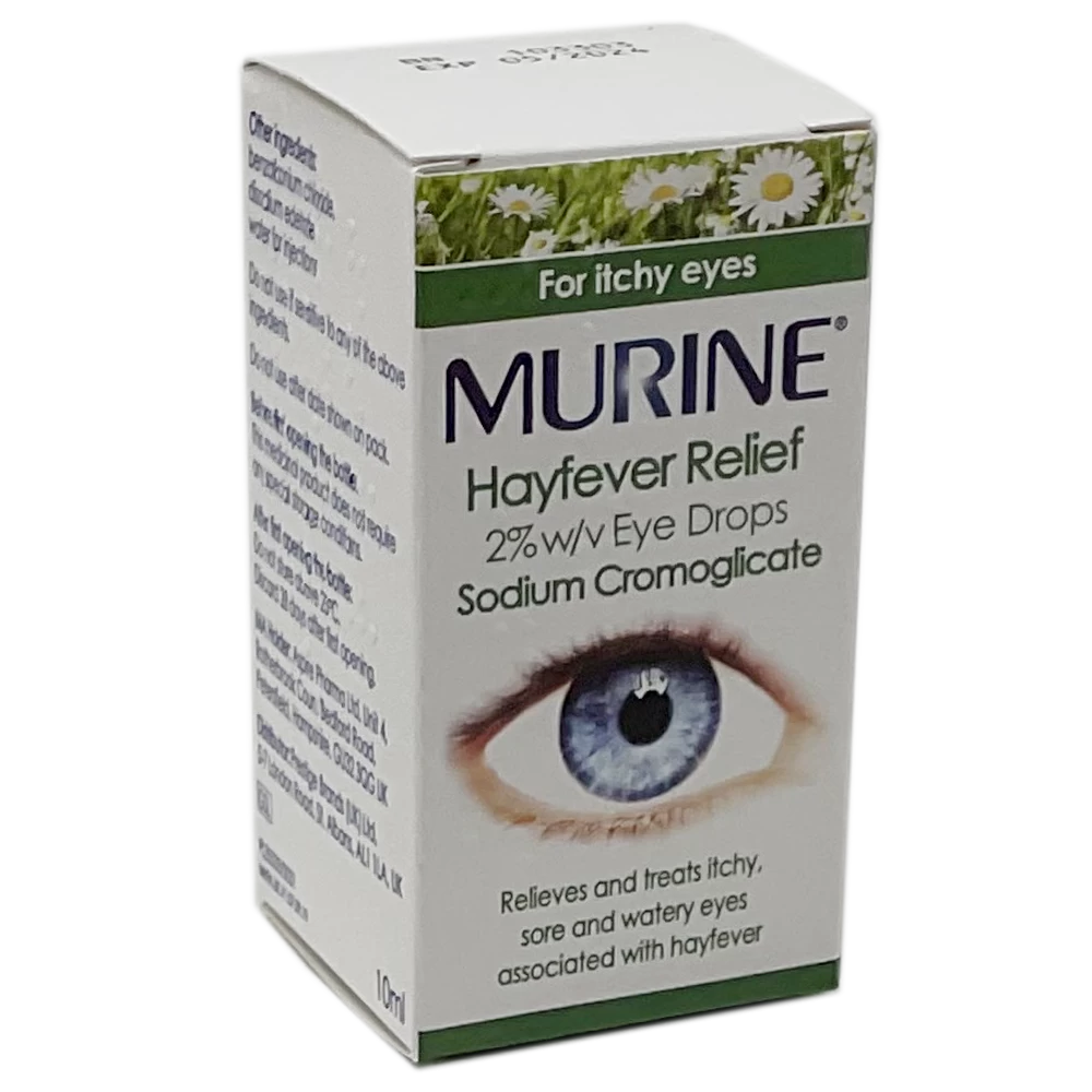 Murine Hayfever Relief Eye Drops 2% 10ml