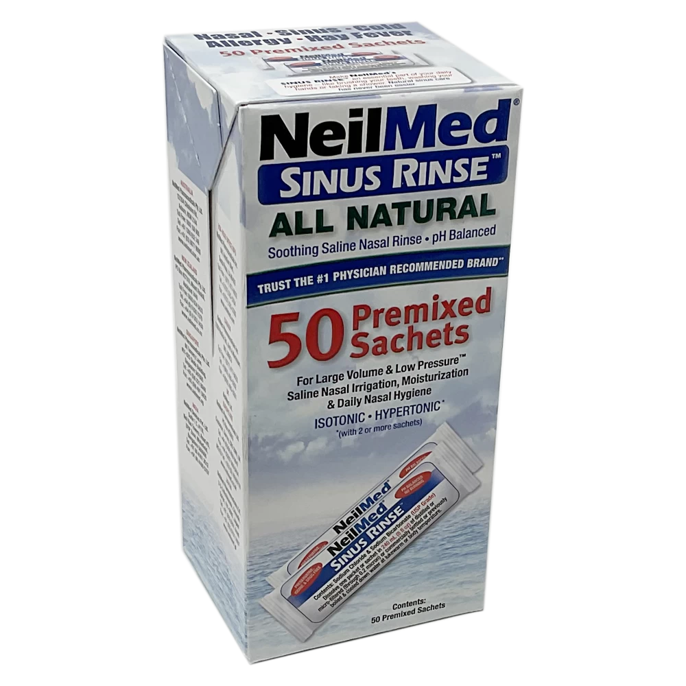 NeilMed Sinus Rinse 50 Premixed Sachets