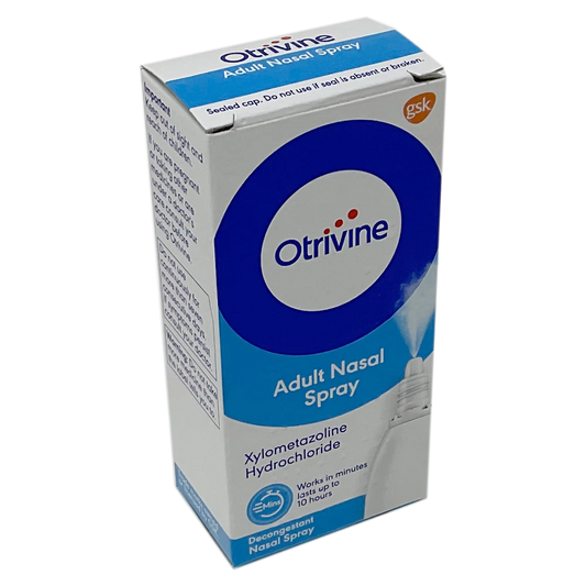 Otrivine Adult Nasal Spray 10ml (Xylometazoline Hydrochloride 0.1%)