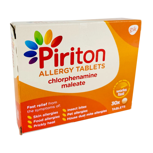 Piriton Allergy 4mg Tablets - 30 Tablets