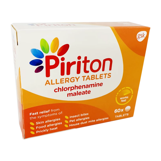 Piriton Allergy 4mg Tablets - 60 Tablets