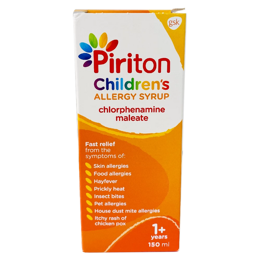 Piriton Syrup (Chlorphenamine) 150ml