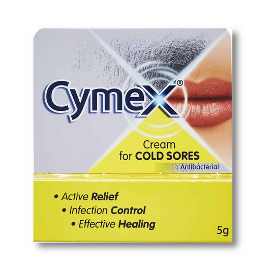 Cymex Cold Sores Treatment - 5g Tube - Lip Virus Treatment