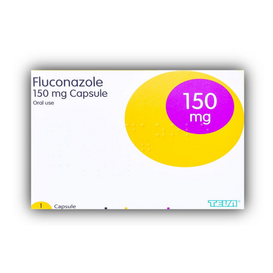 Guaranteed TEVA - Fluconazole - 3 x 150mg Capsule