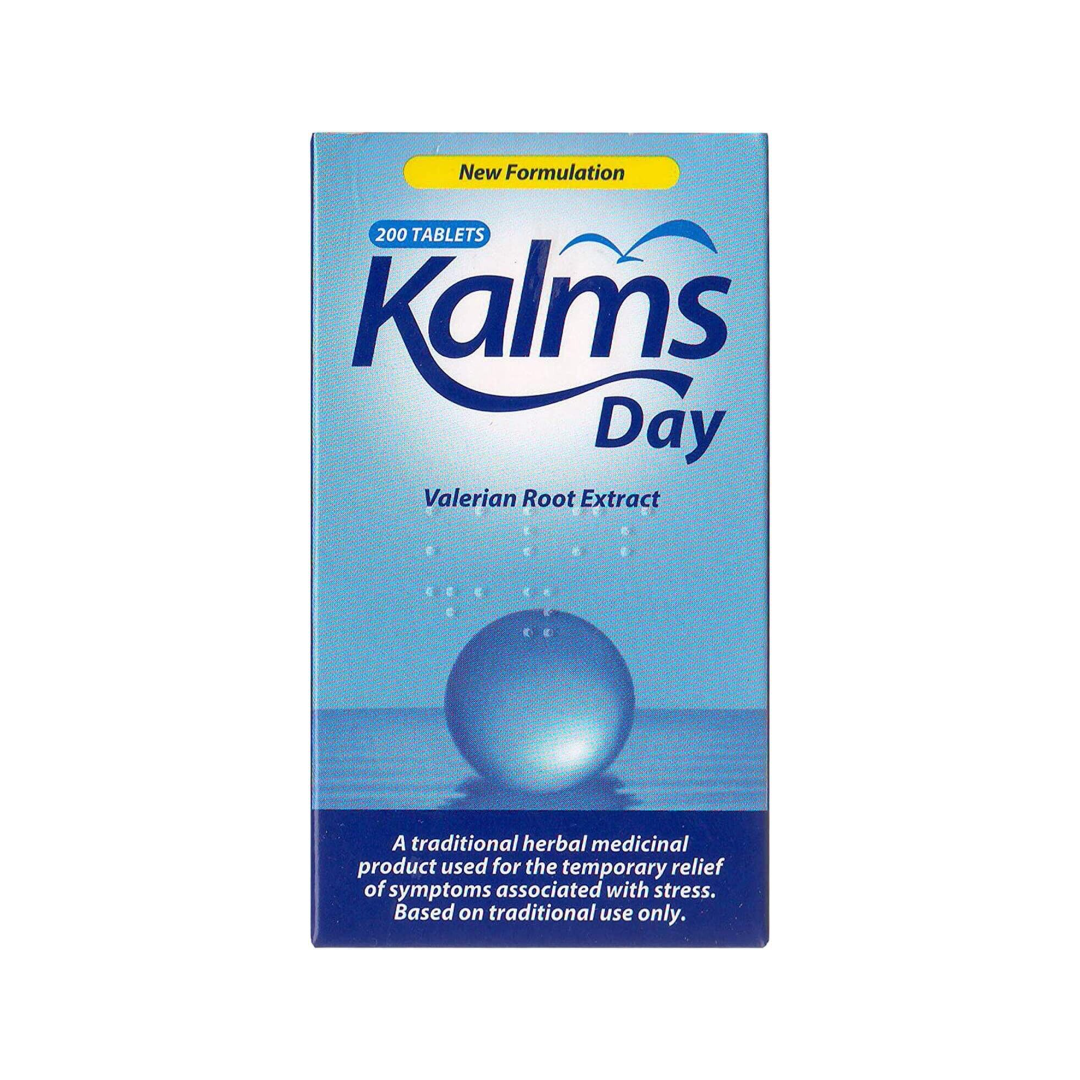 Kalms Day - 200 Tablets - Natural Stress Relief Tablets UK GSL.