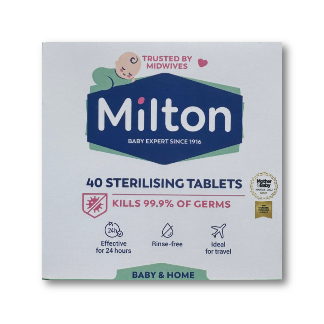 Milton Sterilising Tablets - 40 - Sterilises In 15 Mins