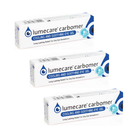 Carbomer Liquid Eye Gel 0.2% 3 x 10g - Dry Sore Eye Drop