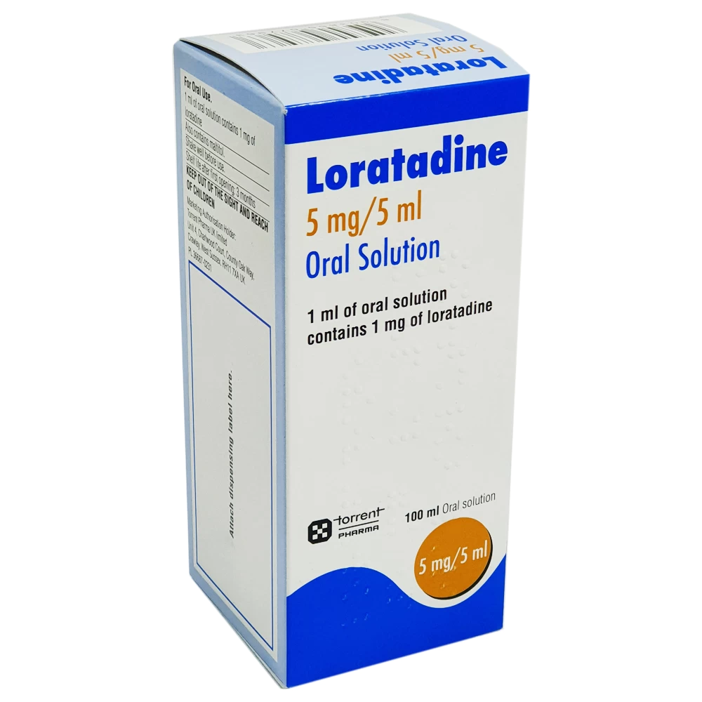 Loratadine 5mg/5ml syrup 100ml