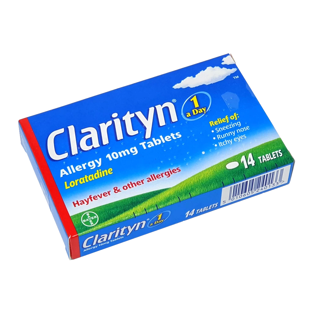 Clarityn Allergy 10mg Tablets - 14 Tablets