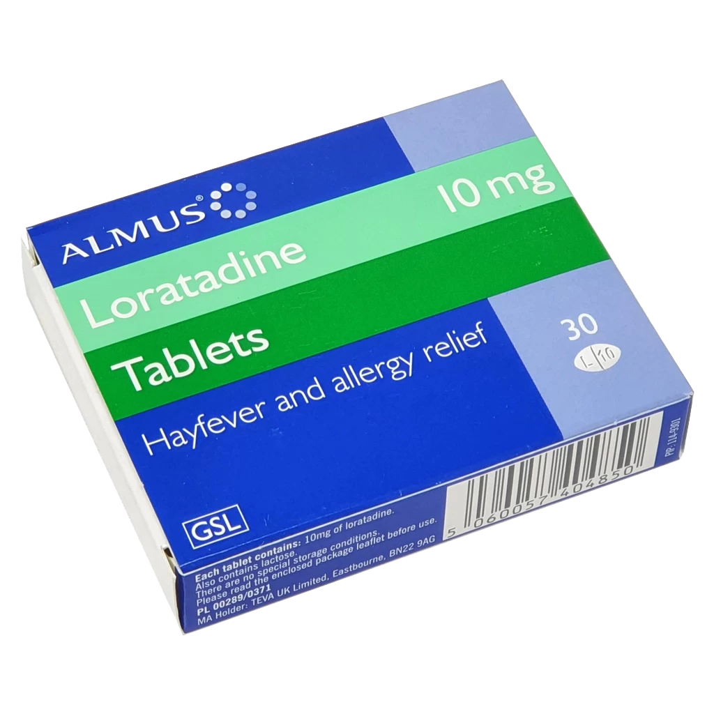 Loratadine 10mg tablets - 30 Tablets