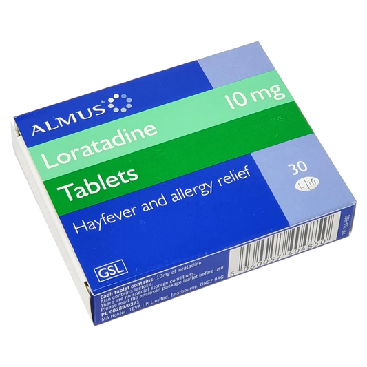 Loratadine 10mg tablets - 30 Tablets