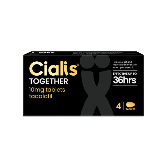 Cialis Together 10mg - 4 Pack | Stronger ED Treatment For Men | Tadalafil
